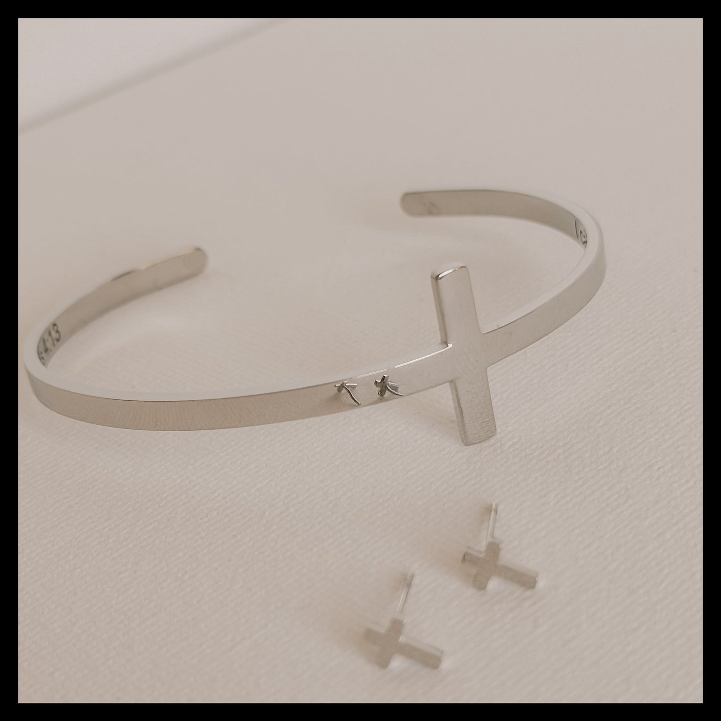 Cross Cuff Bracelet
