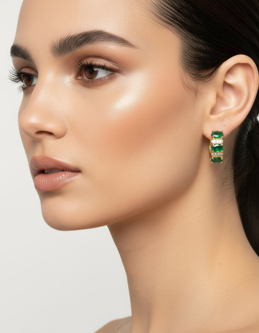 Esmerald Earrings