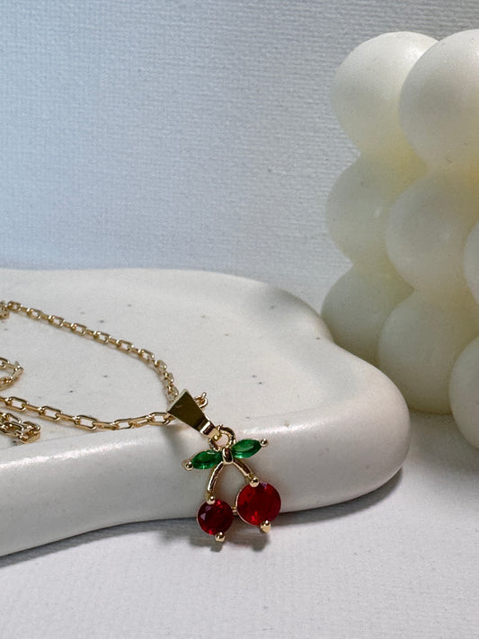 Cherry Charm Necklace