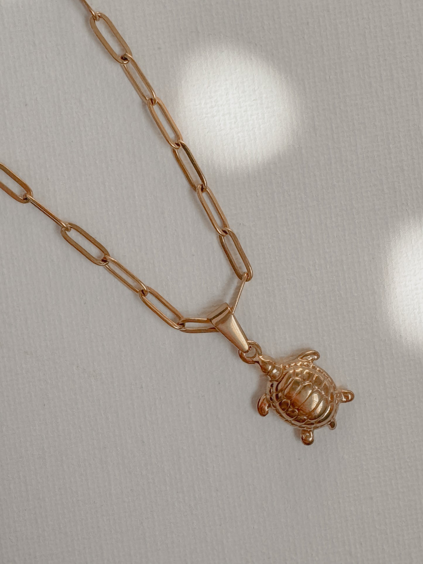 Turtle Charm Necklace