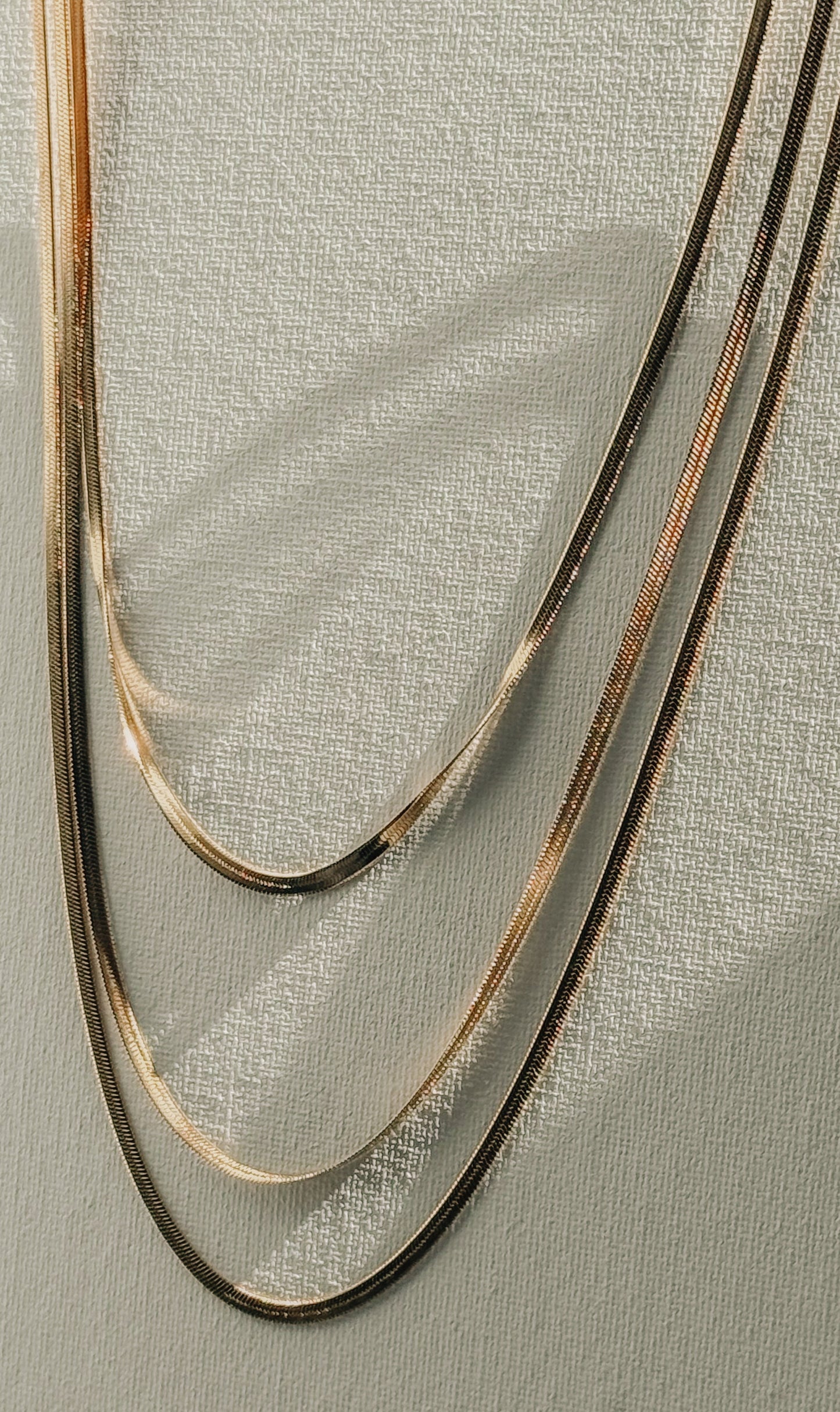 Triple Layer Snake Chain
