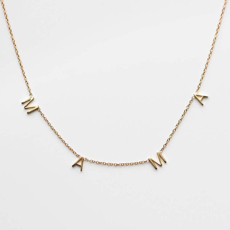 Collar Mamá Oro