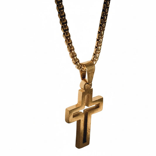 Stainless Steel Cross Necklace