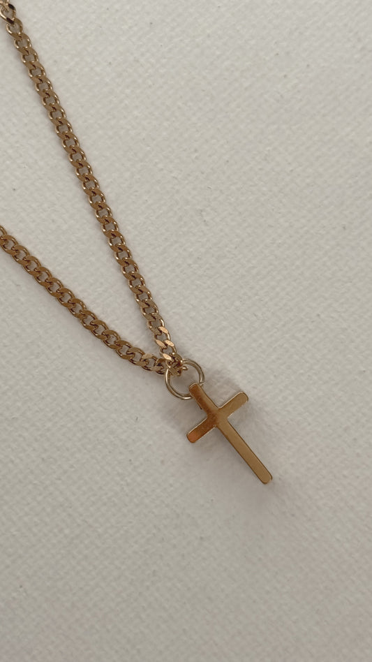 Stainless Steel Cross Necklace