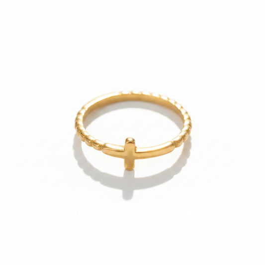 Cross Stacking Ring