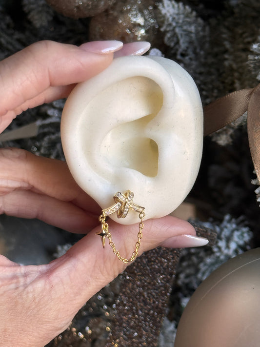 Gold Romance Earrings