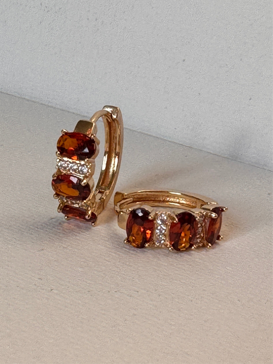 Amber Earrings
