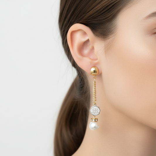 Gems Dangle Earring