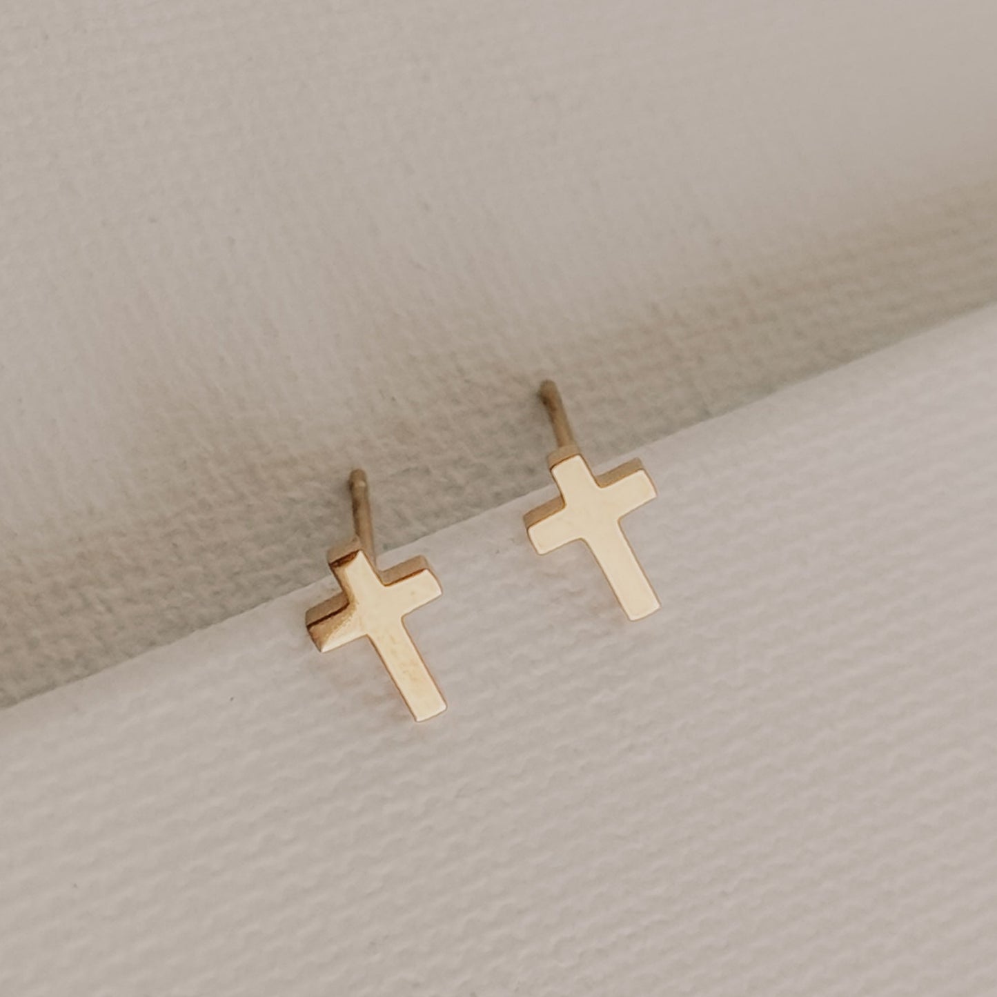 Mini Cross Studs