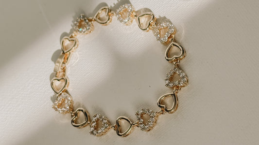 Heart Gold Bracelet