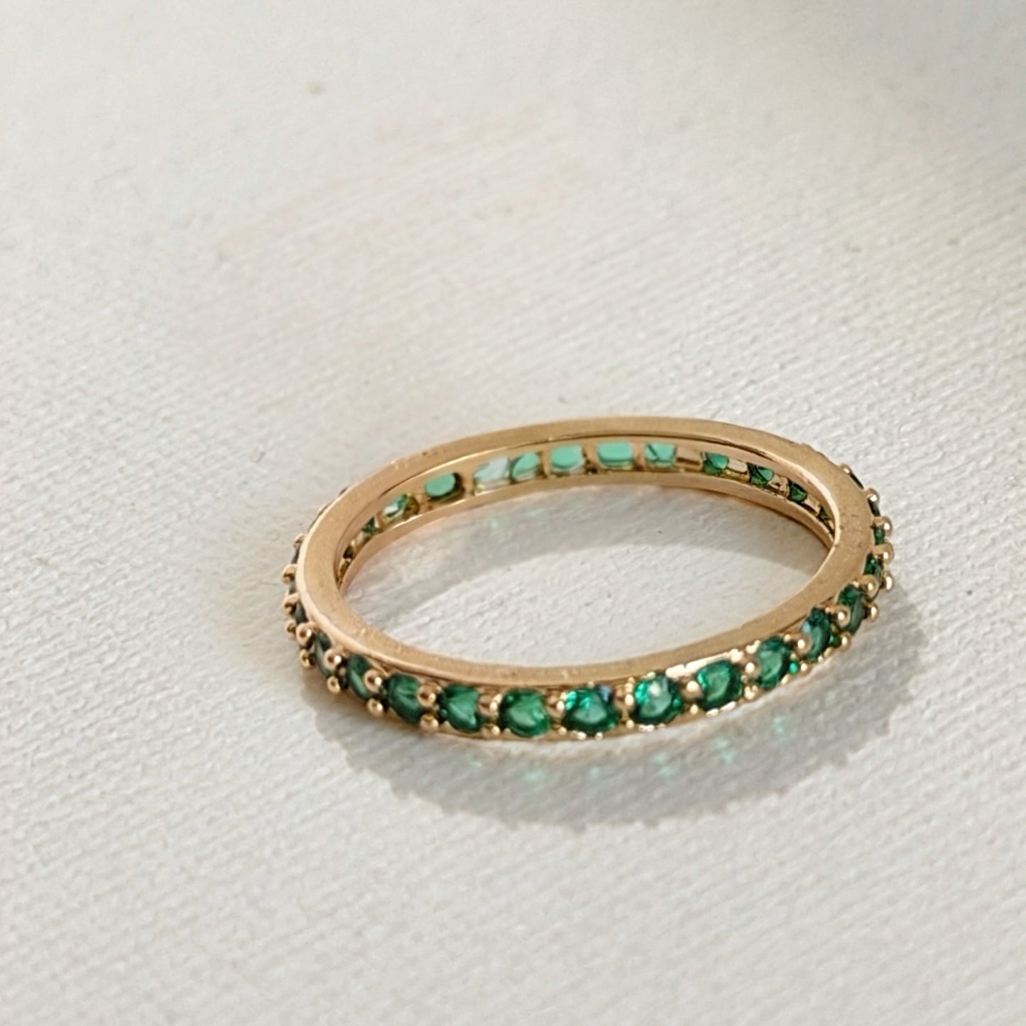 Esmerald Band Ring