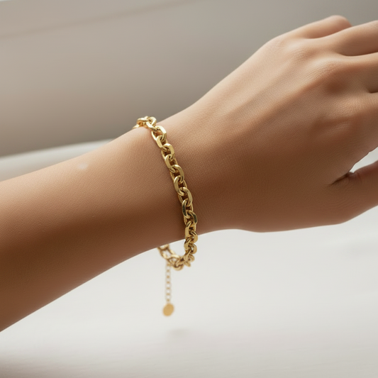 Azure Gold Bracelet