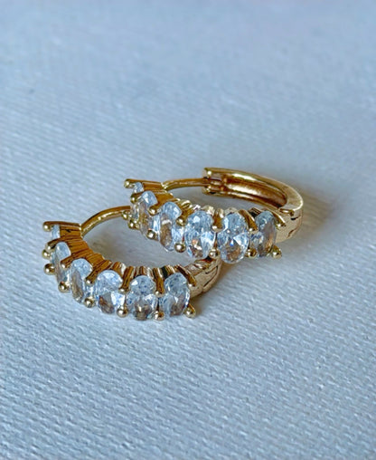 Eleanor Shiny Small Hoops
