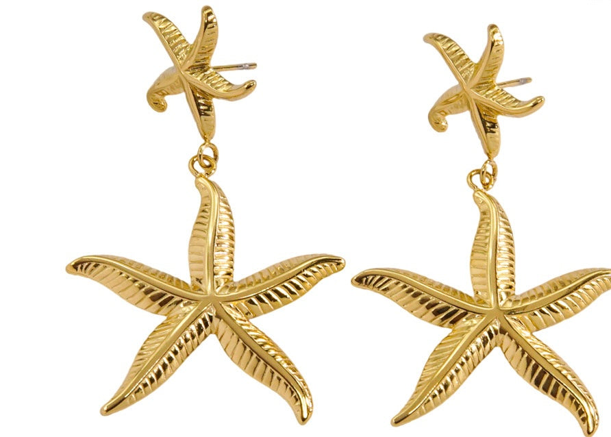 Drop Stars Earrings