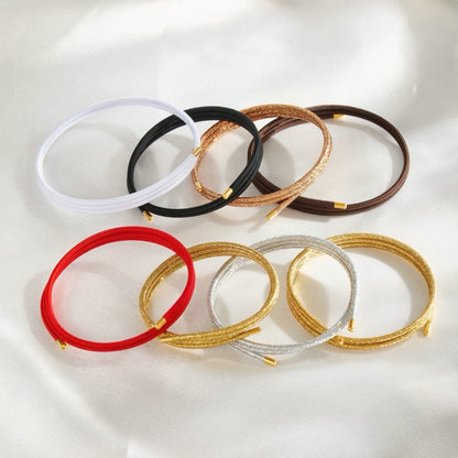 Magnetic Cord
String Necklace/Bracelet 18K GP