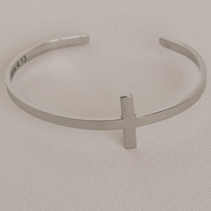Cross Cuff Bracelet