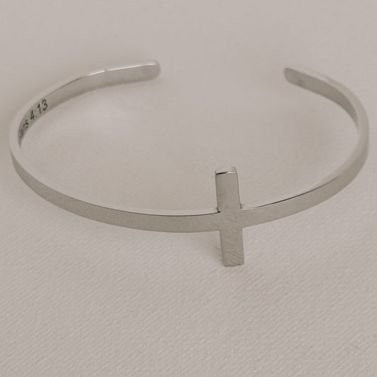 Cross Cuff Bracelet