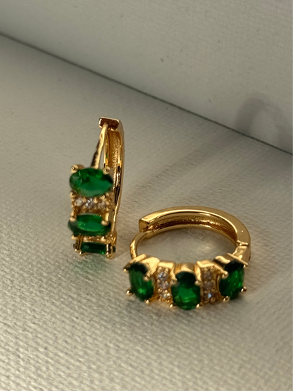 Esmerald  Earrings