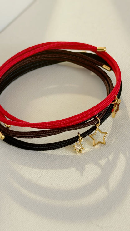 Magnetic Cord
String Necklace/Bracelet 18K GP
