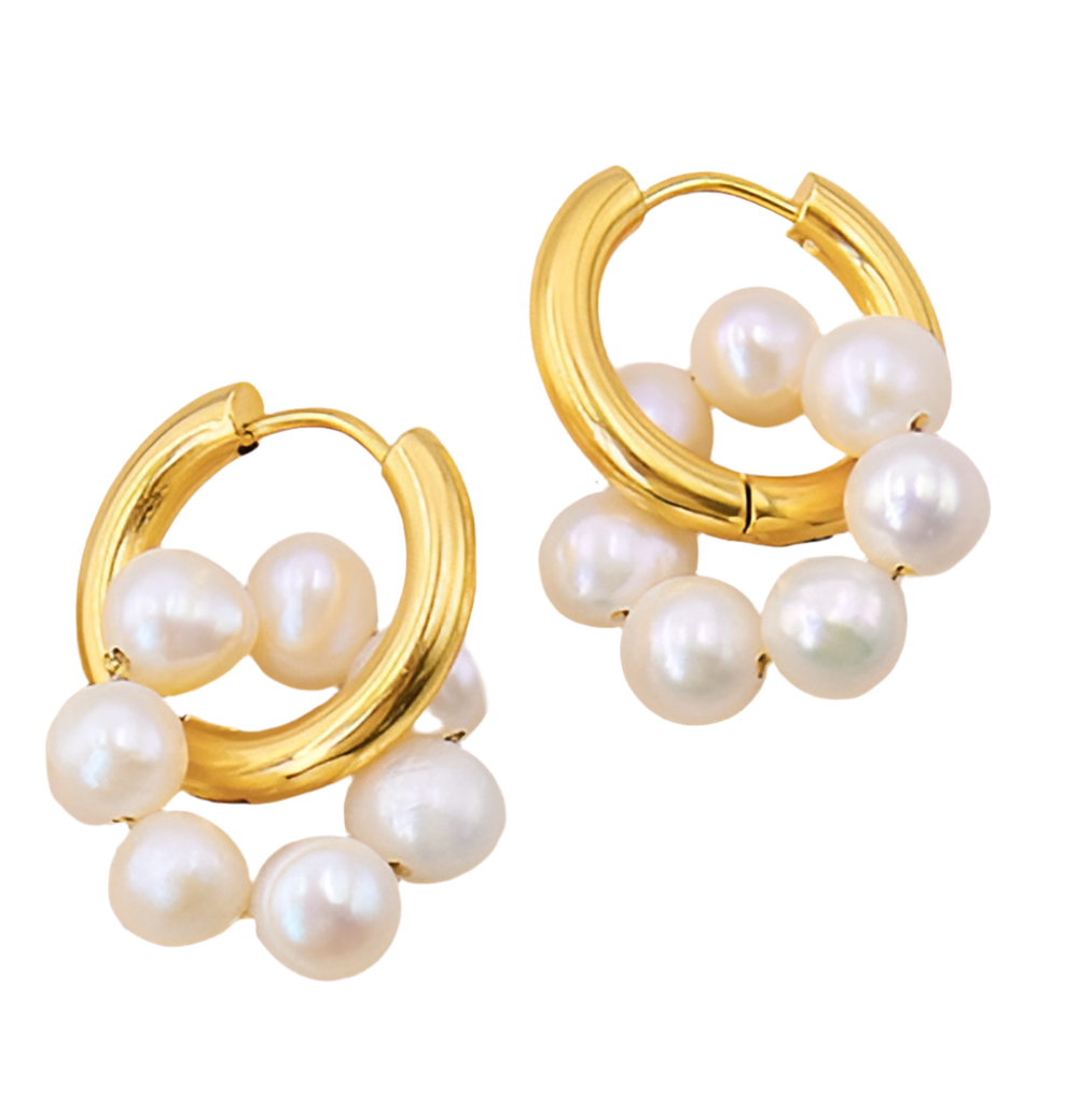 Naxos Pearl Earrings