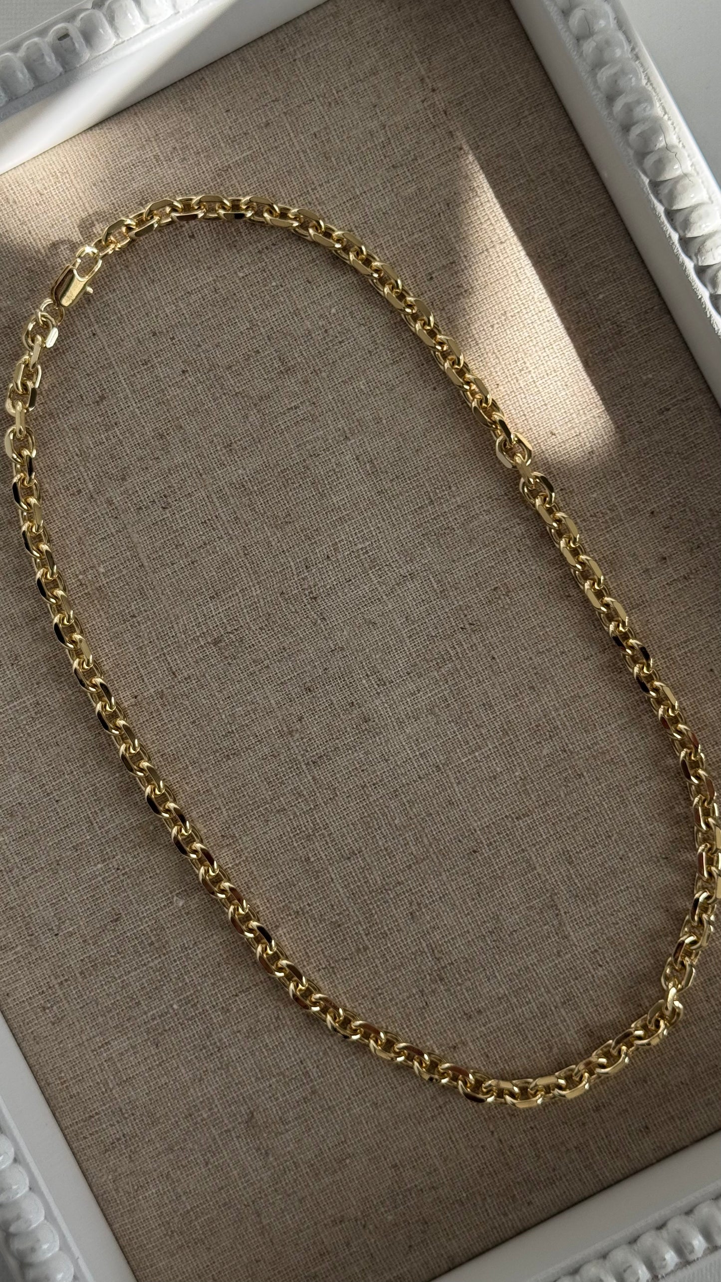 Alma Gold Necklace