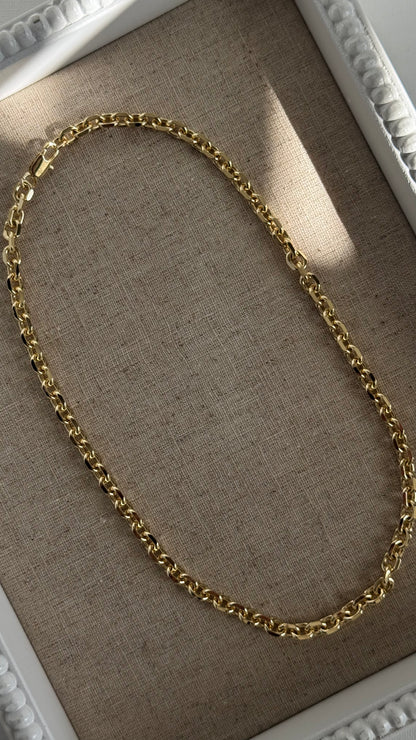 Alma Gold Necklace