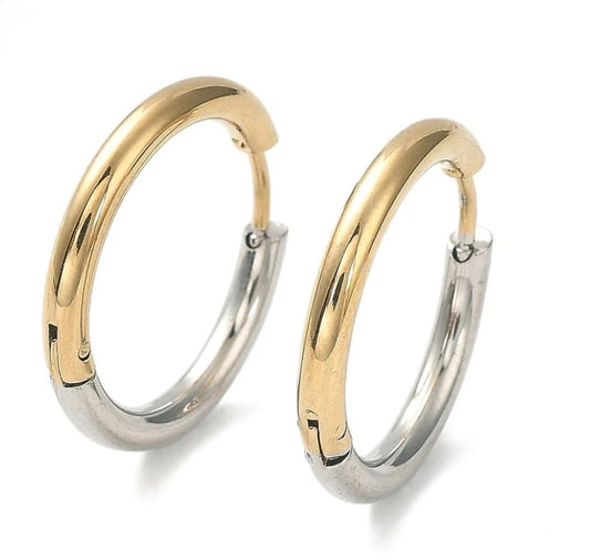Two Tones Hoops