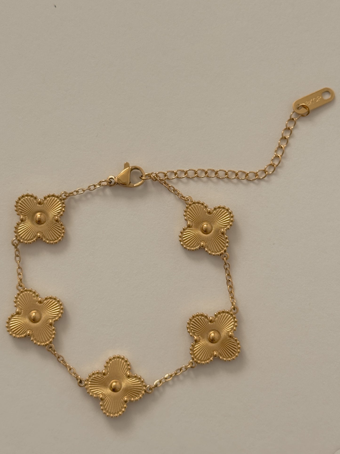 Golden Clover Necklace