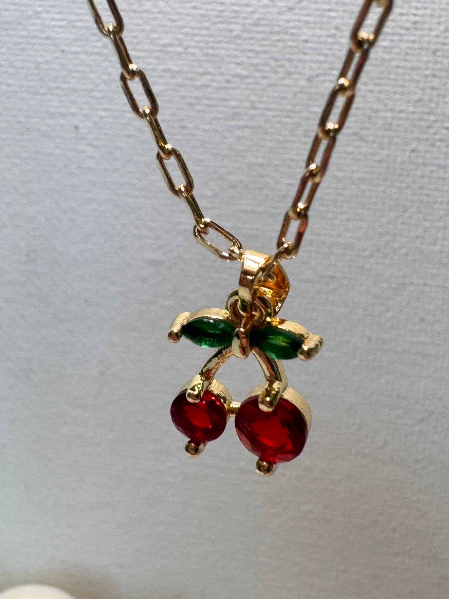 Cherry Charm Necklace