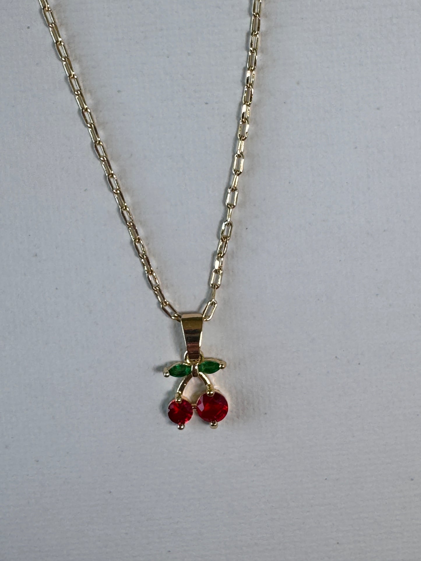 Cherry Charm Necklace