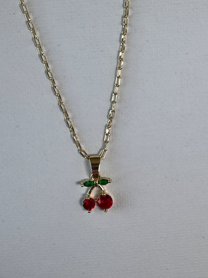 Cherry Charm Necklace