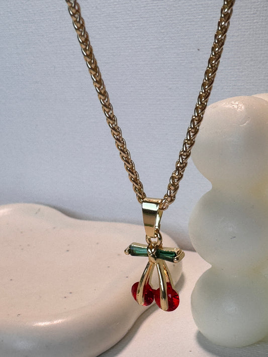 Cherry Charm Necklace