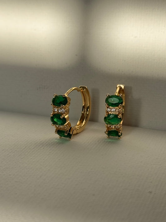 Esmerald  Earrings