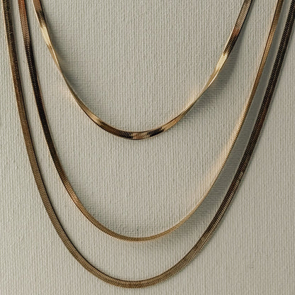 Triple Layer Snake Chain