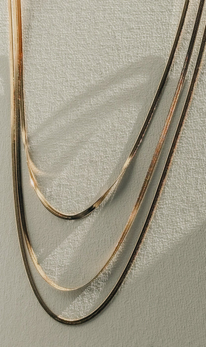 Triple Layer Snake Chain