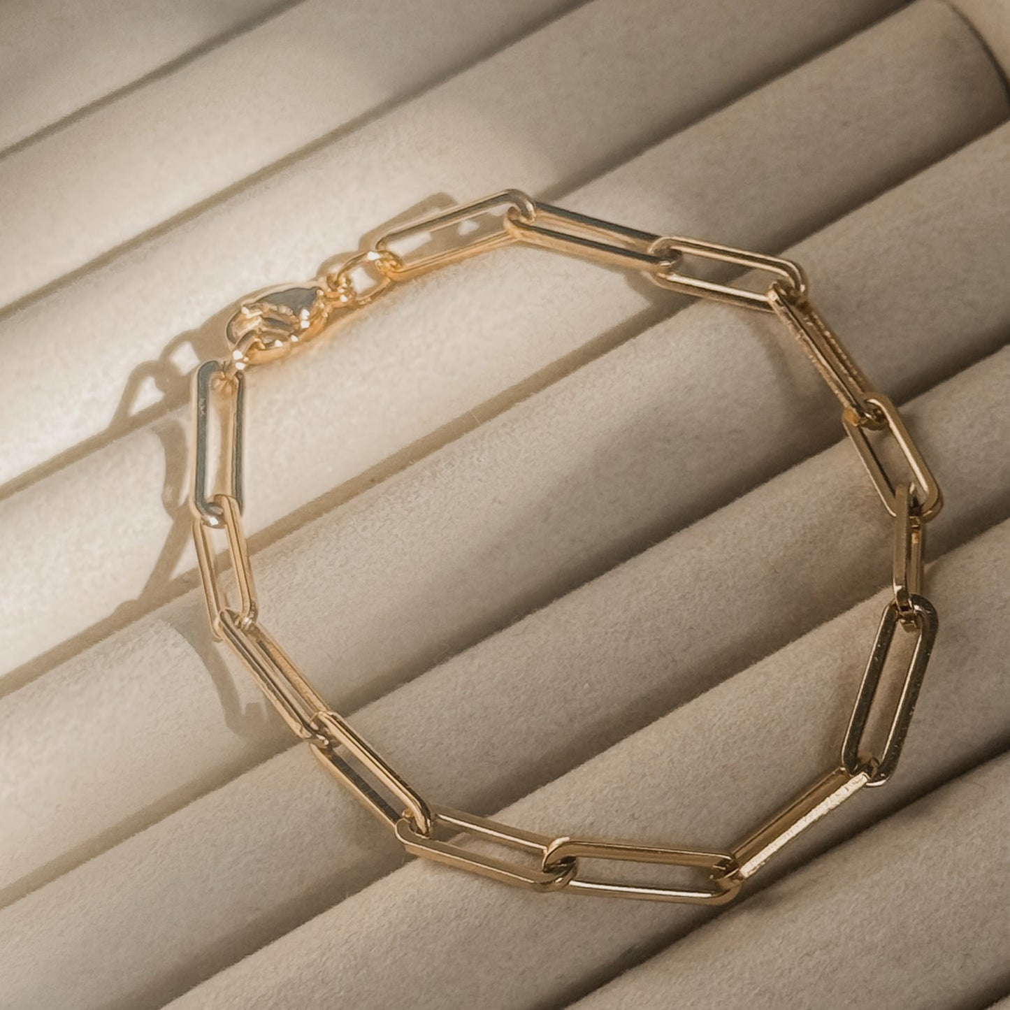 Paper Clip Stainless Steel Bracelet