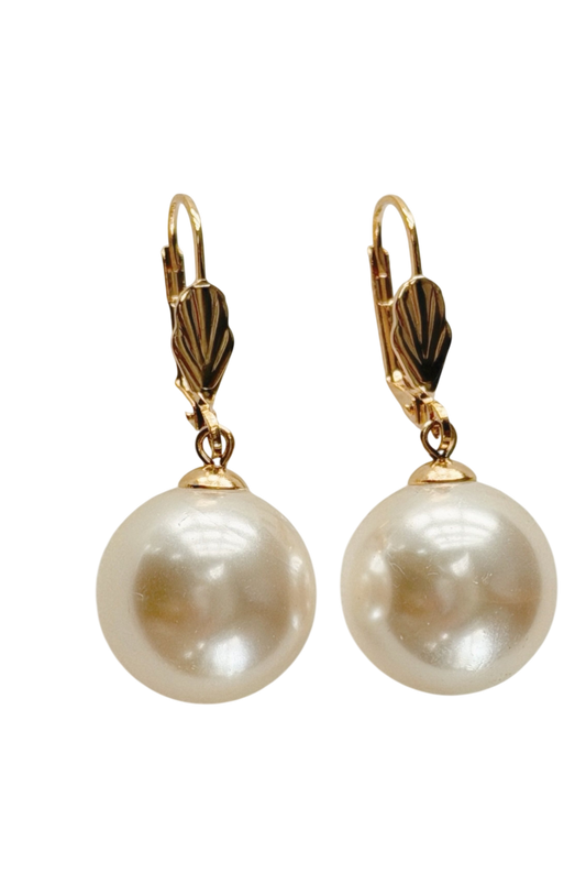 Olé Dangle Pearl Earrings