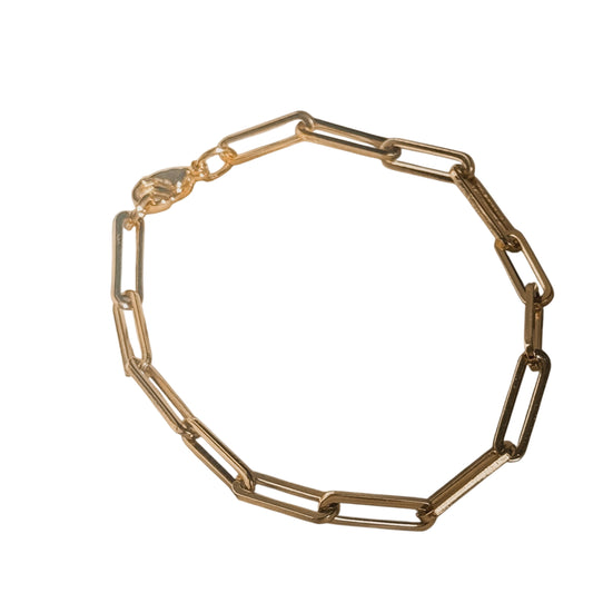 Paper Clip Stainless Steel Bracelet