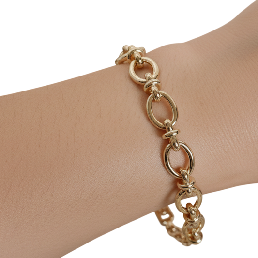 Bold Gold Bracelet