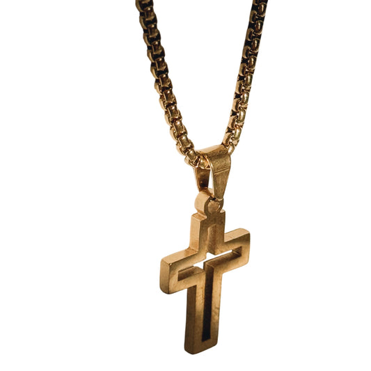 Stainless Steel Cross Necklace