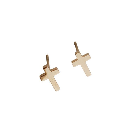Mini Cross Studs